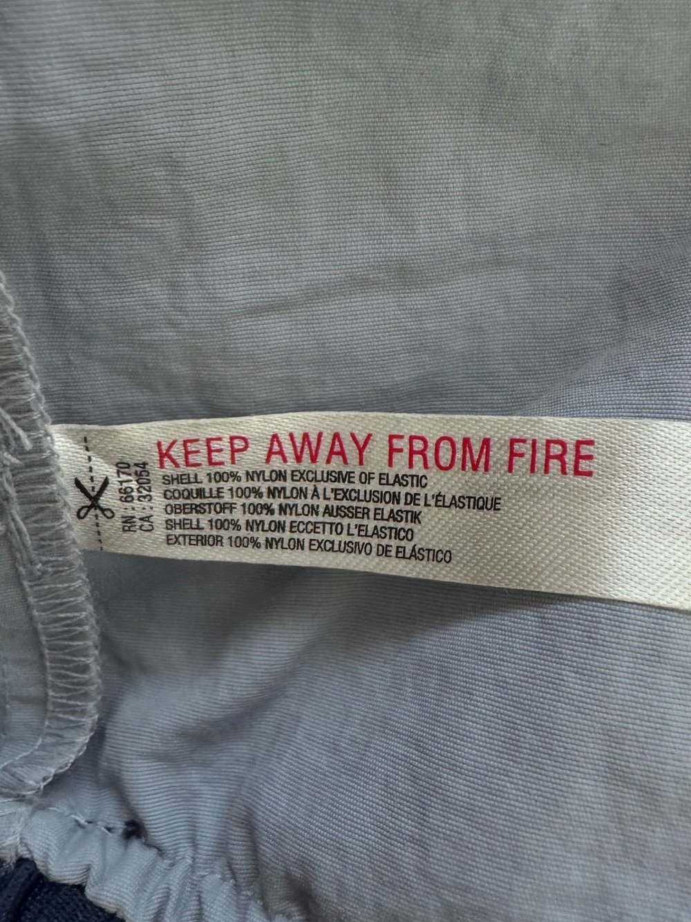 NWT FP Movement Nylon Tie-Waist Mini Skort in Sky Blue - Picture 7 of 13